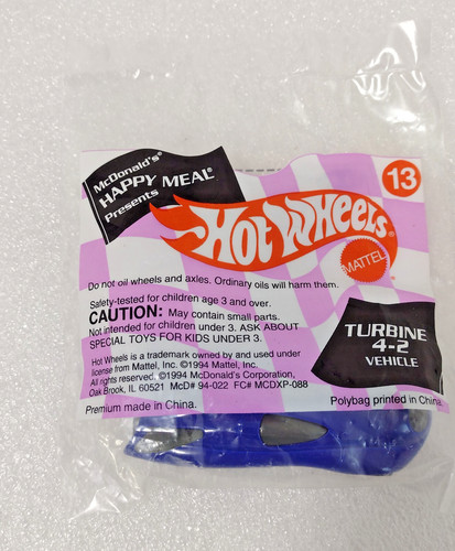 1994 hot wheels turbine 2 - turbine, 4-2
